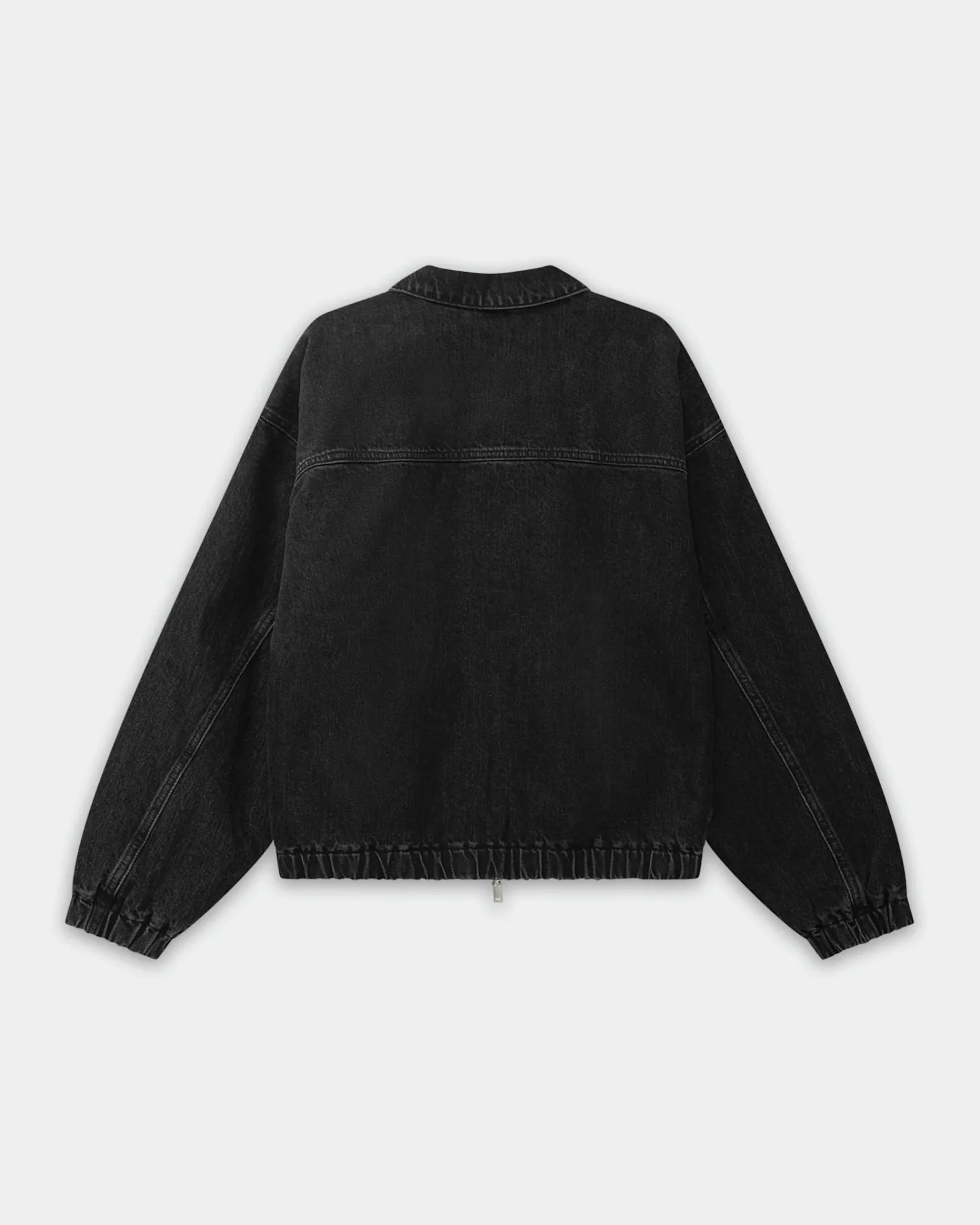 Denim Workwear Jacket, Women - Black Wash