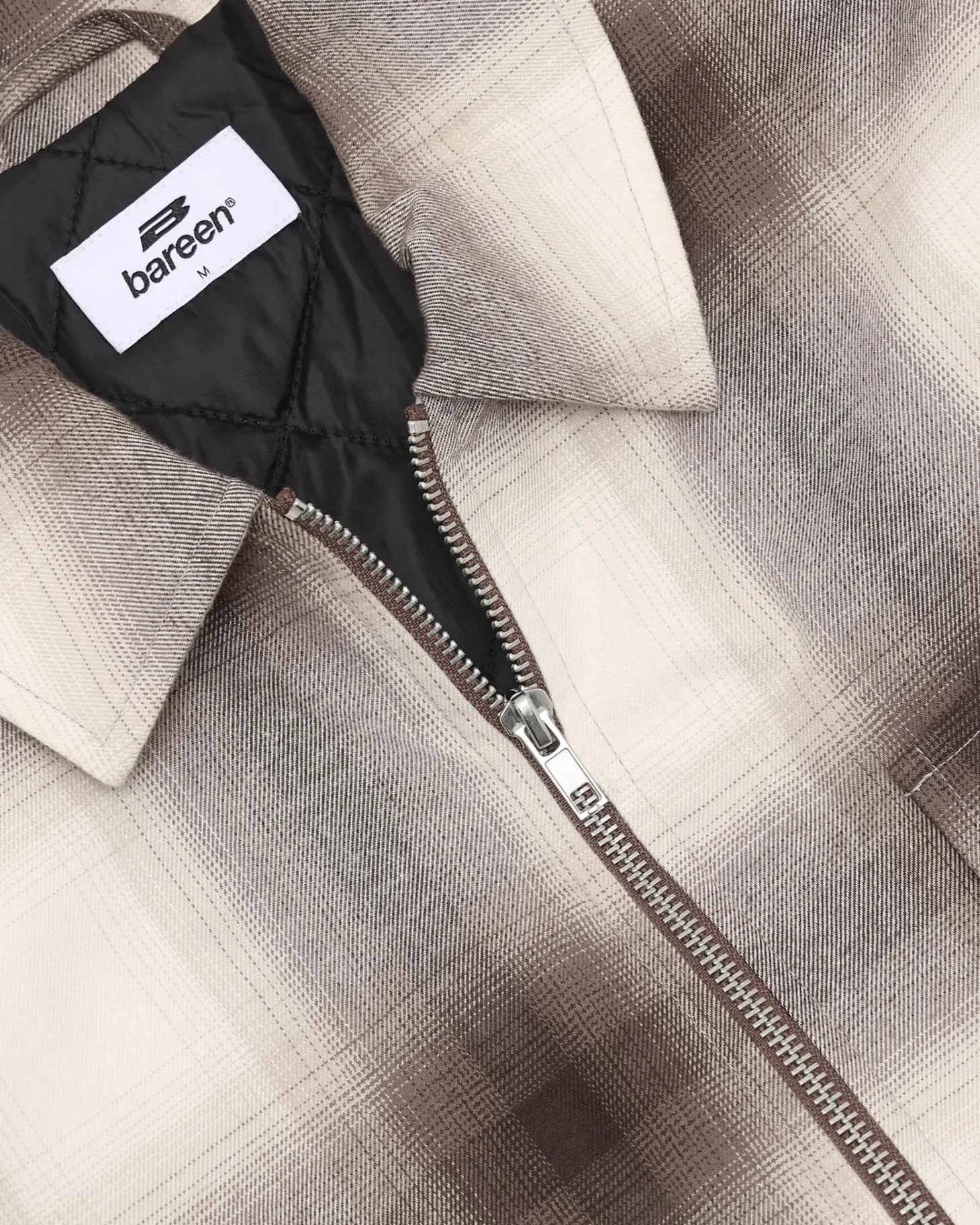 Flannel Jacket, Men - Brown Check