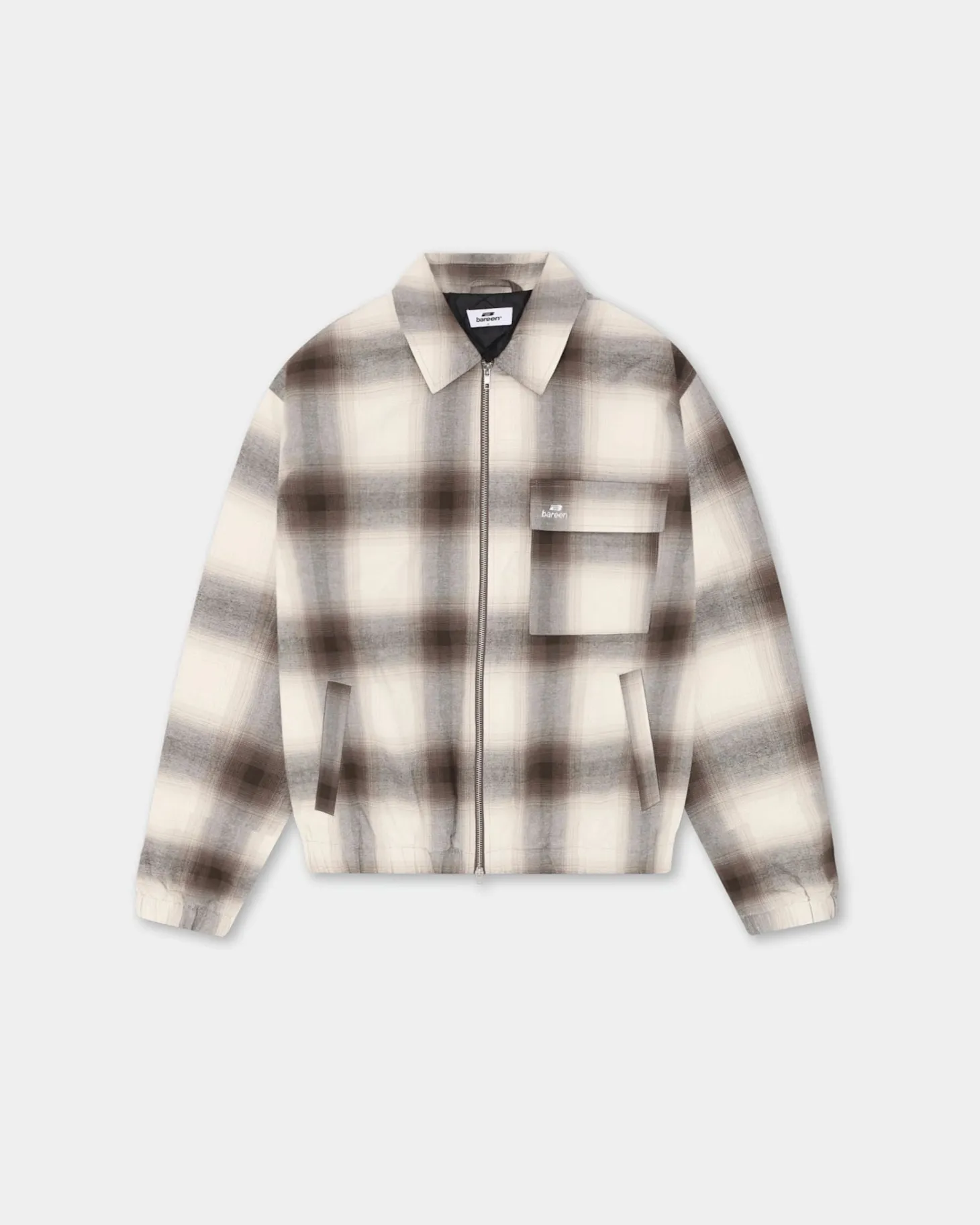 Flannel Jacket, Men - Brown Check