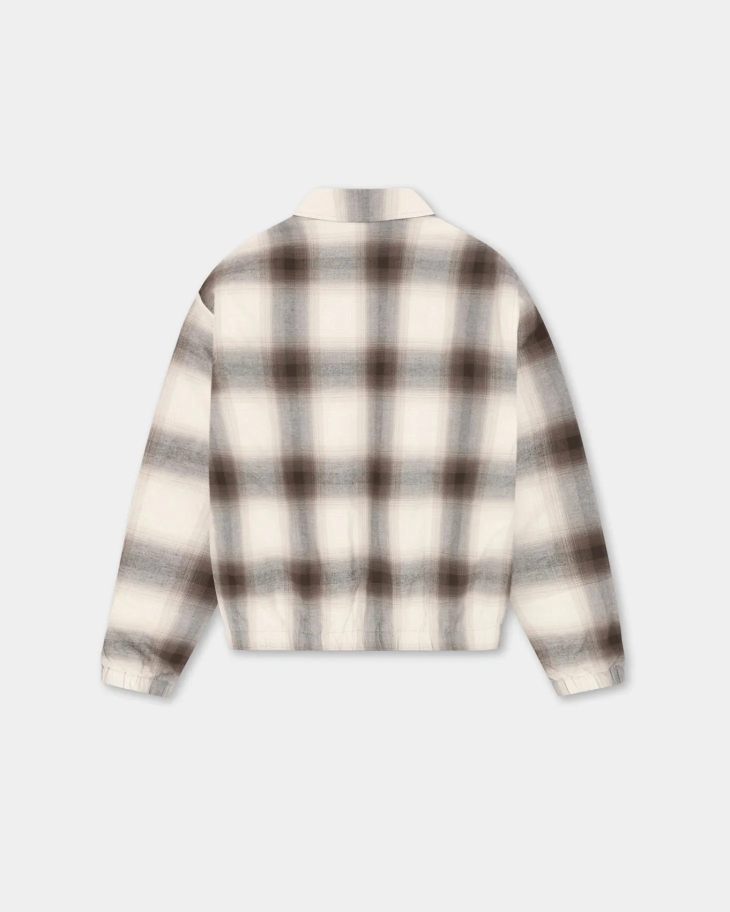 Flannel Jacket, Men - Brown Check