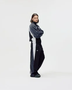 Football Track Pants, Men - Black