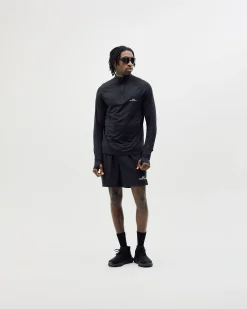 Half-Zip Midlayer Top, Men - Black