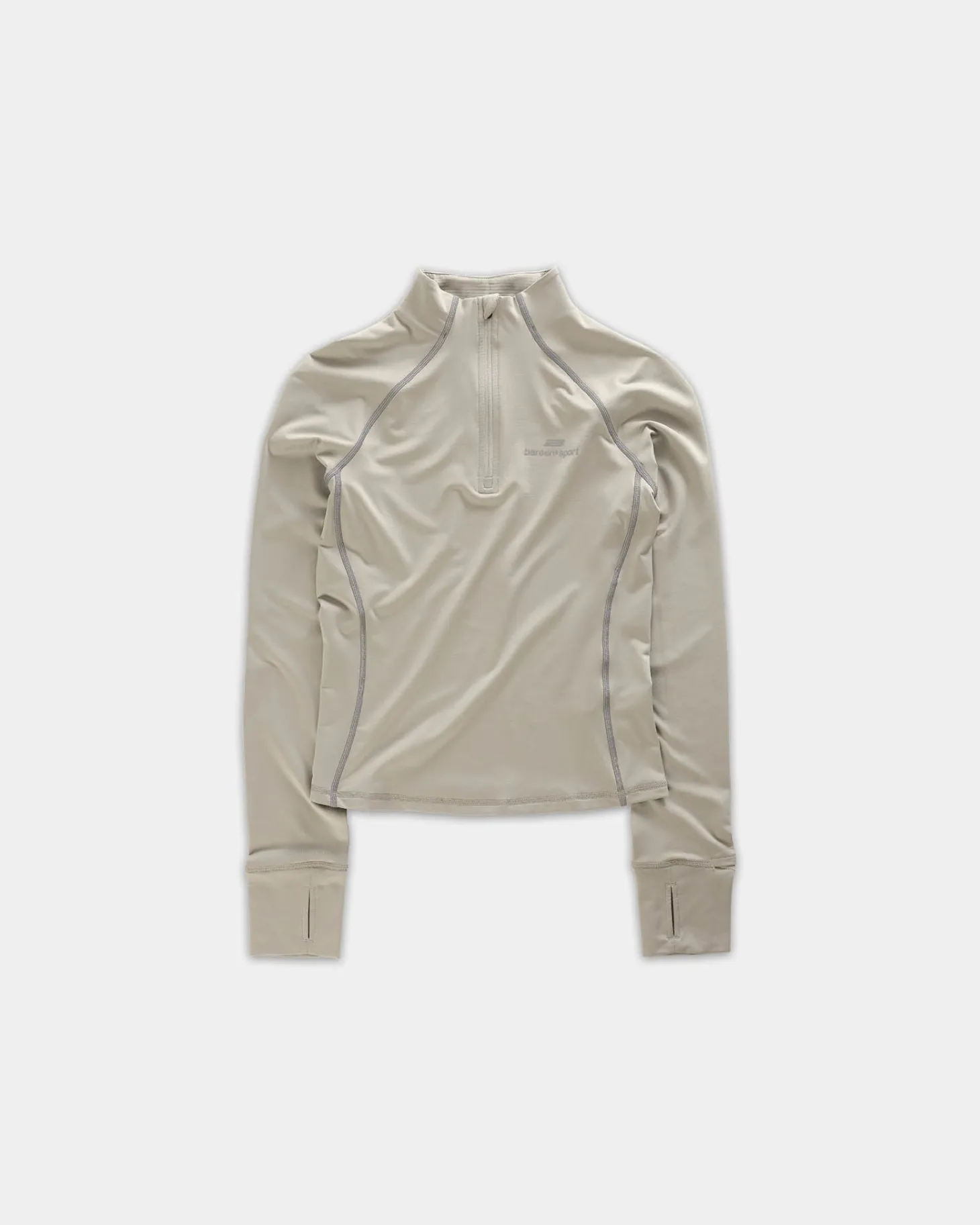 Half-Zip Midlayer Top, women - Clay