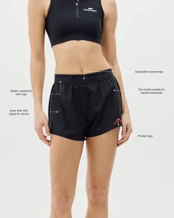 2-in-1 Shorts, Women - Black