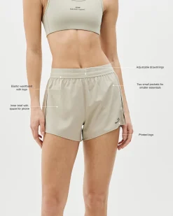 2-in-1 Shorts, Women - Clay