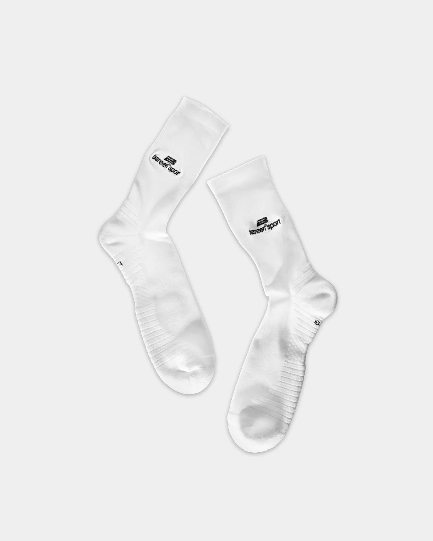 Logo athletic socks, 2-pack - White