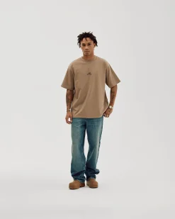 Logo Box Fit, Men - Mocha