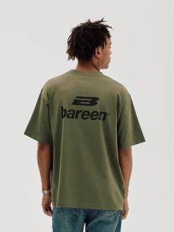 Logo Box Fit, Men - Olive Green