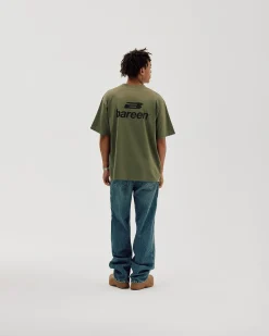 Logo Box Fit, Men - Olive Green
