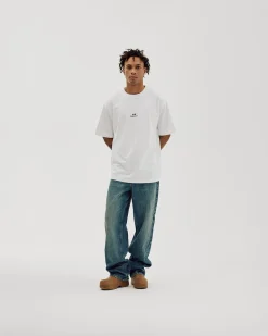 Logo Box Fit, Men - White