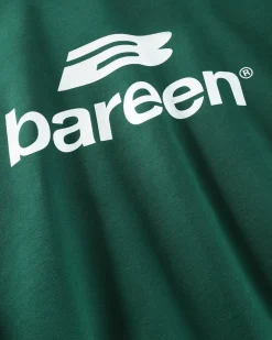 Logo Oversize Crewneck, Men - Deep Green