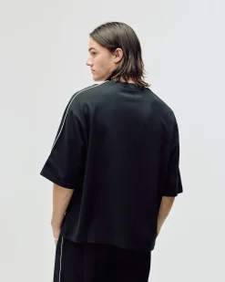 Logo Oversized Box Fit, Men - Black