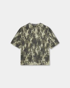 Logo Oversized Box Fit, Men - Camo