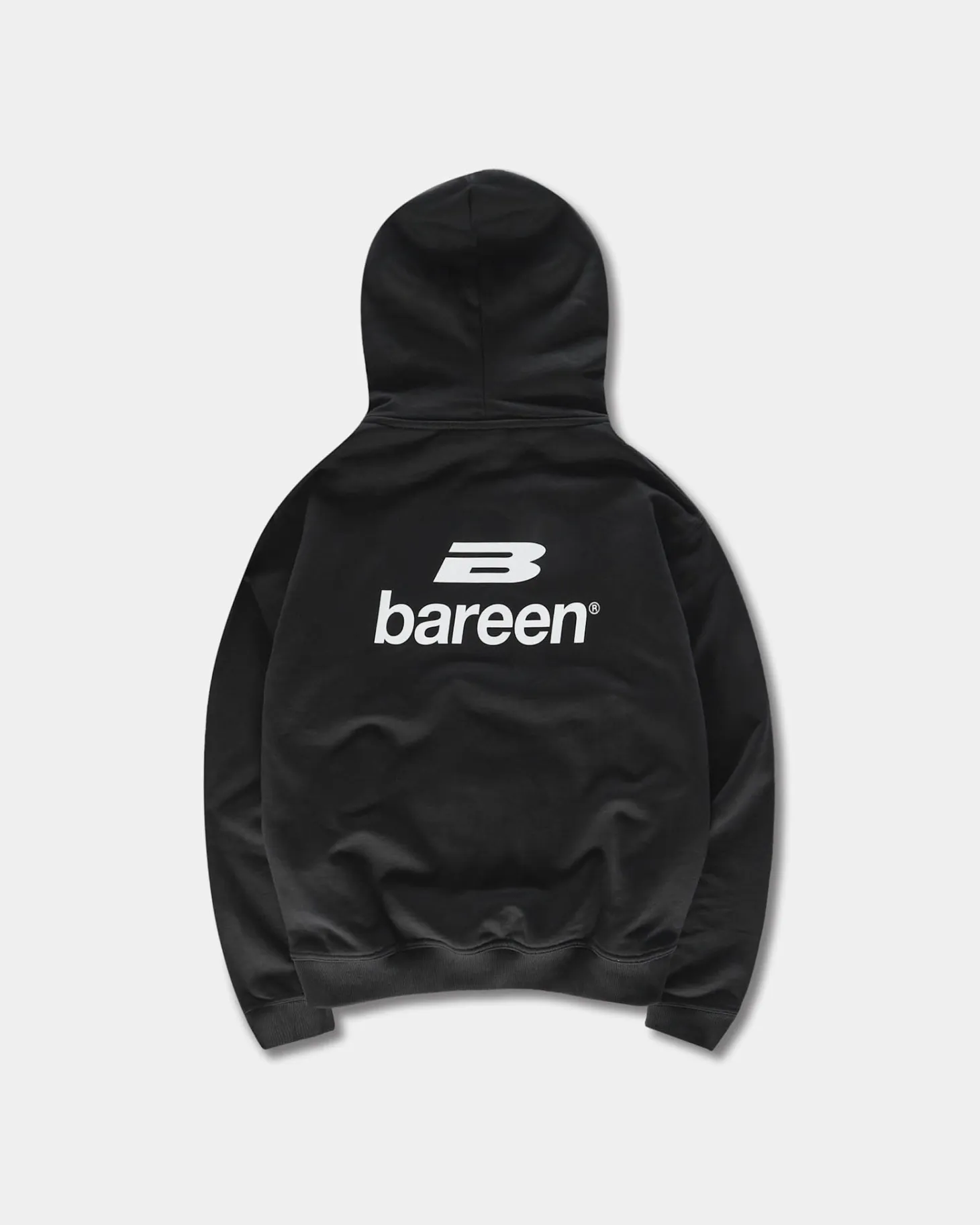 Logo Oversize Hoodie, Men - Black