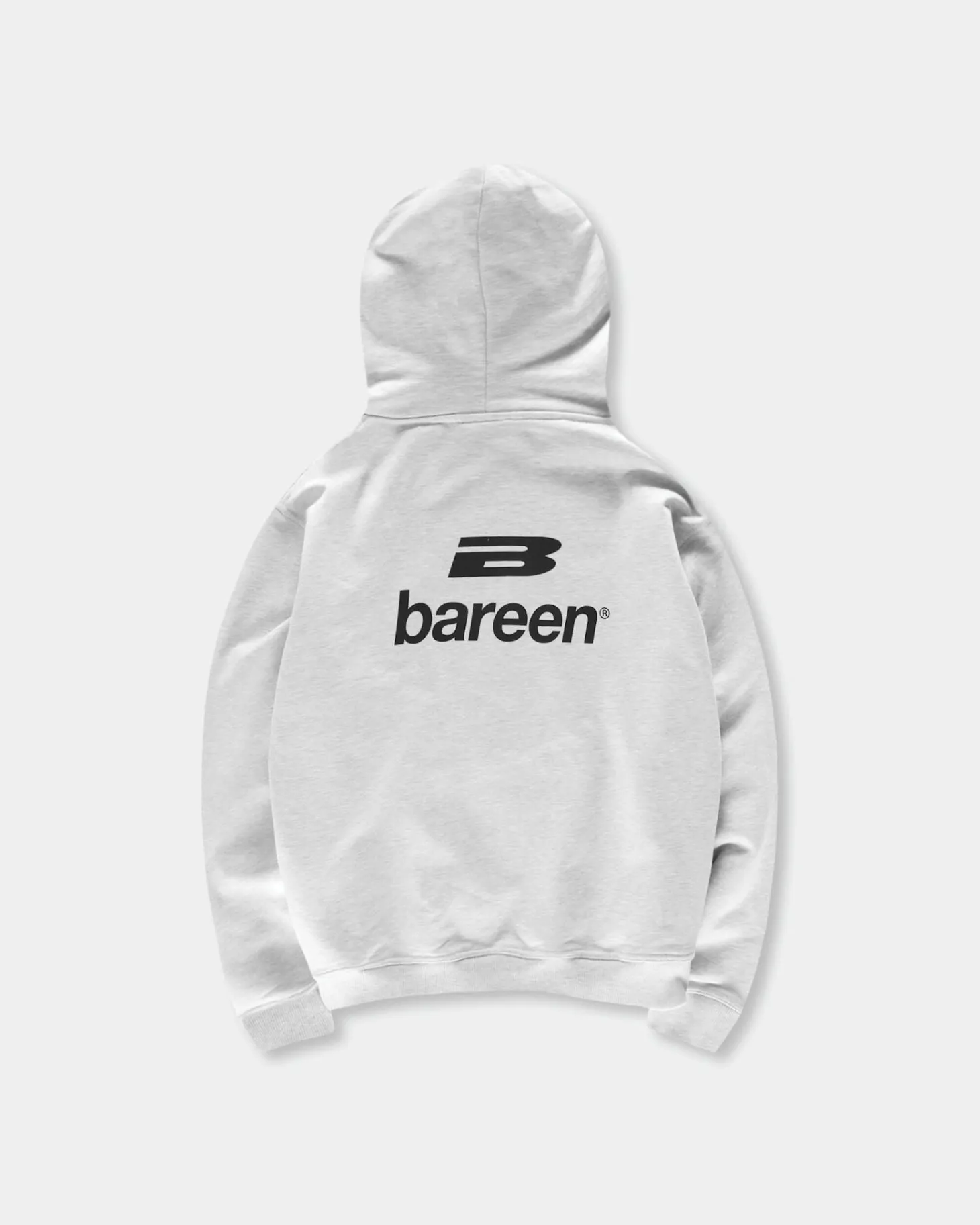 Logo Oversize Hoodie, Men - Cloudy Grey