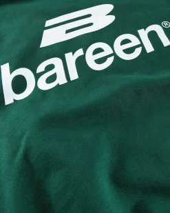 Logo Oversize Hoodie, Men - Deep Green