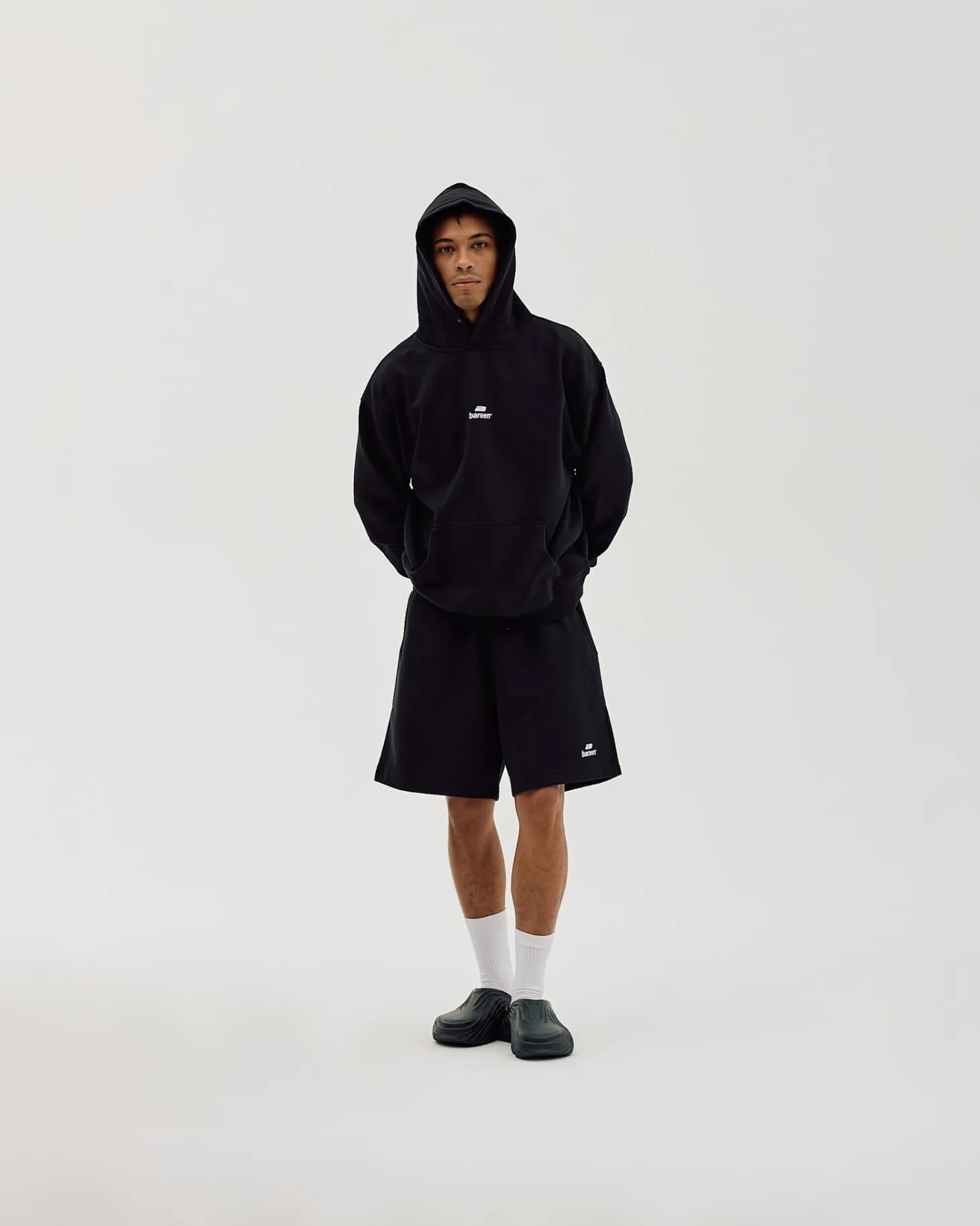 Logo Sweat Shorts, Men - Black
