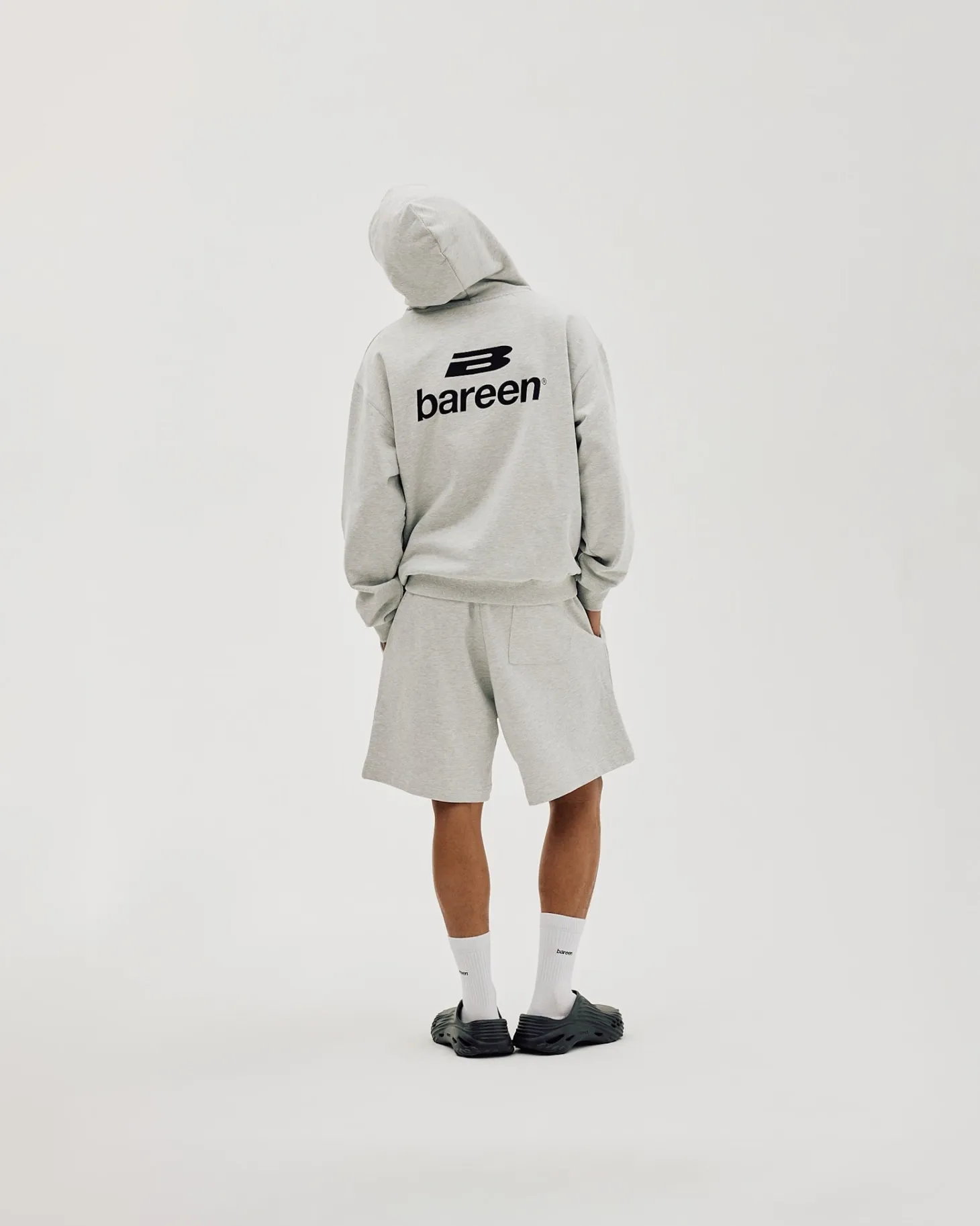 Logo Sweat Shorts, Men - Cloudy Grey