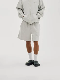 Logo Sweat Shorts, Men - Cloudy Grey