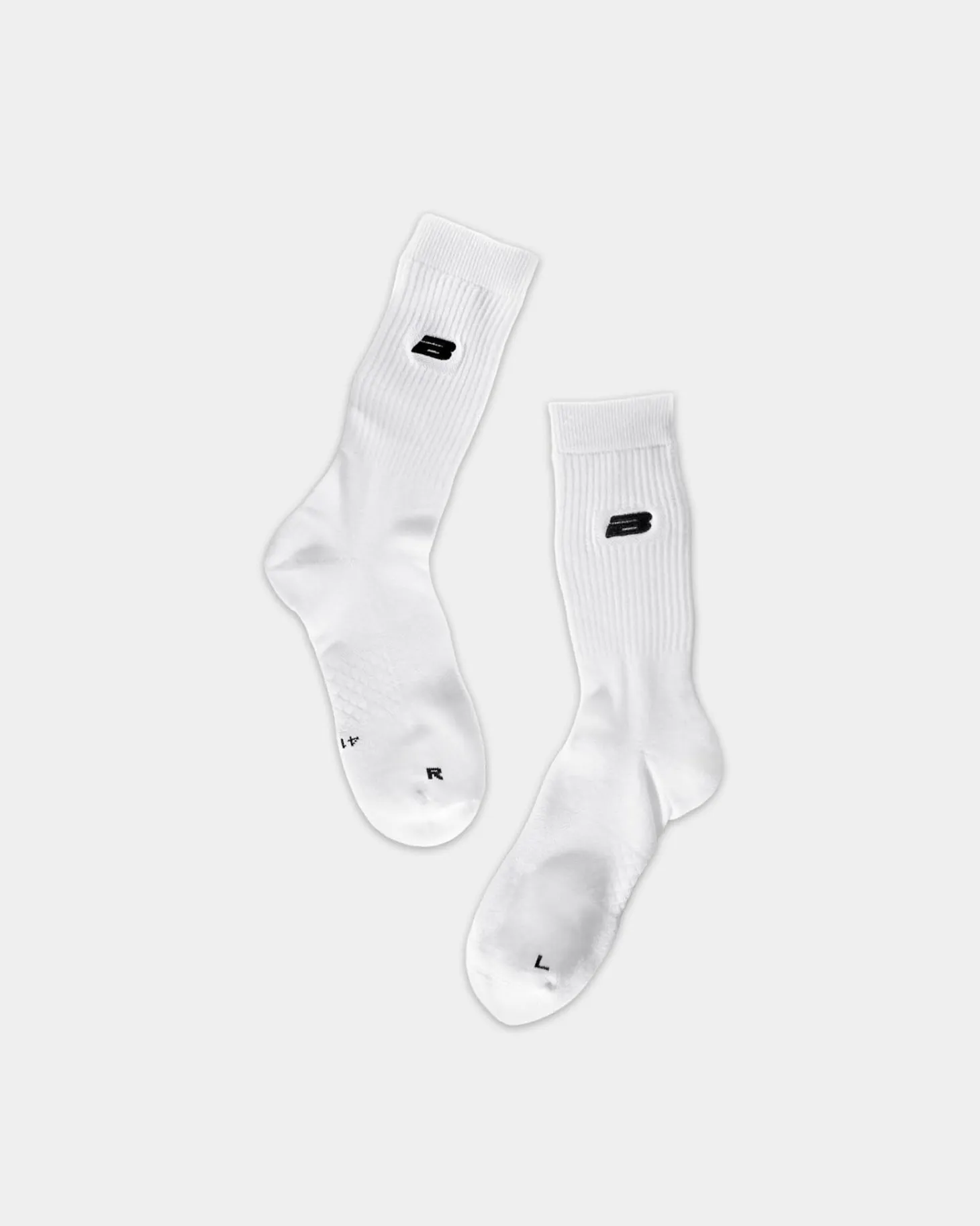 Logo tennis socks, 3-pack - White