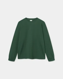 Long Sleeve Oversize, Men - Bottle Green
