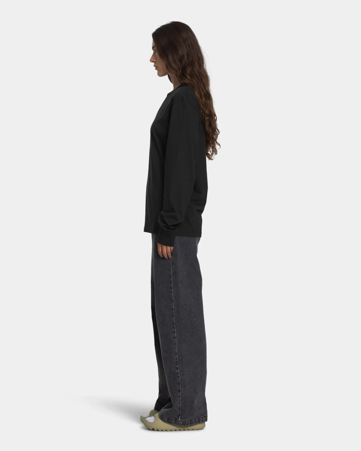 Long Sleeve, Women - Vintage Black