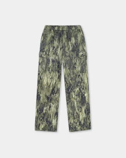 Loose Fit Cargo Trousers, Men - Camo