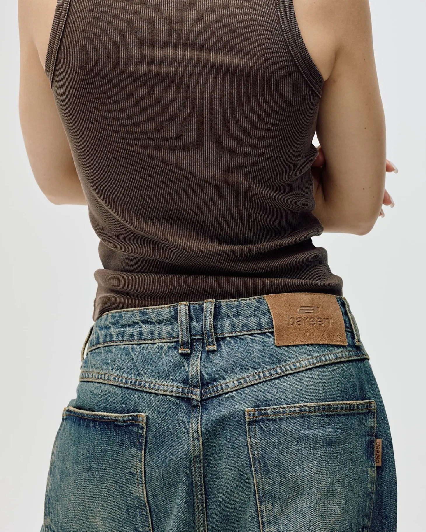 Loose Fit Jeans AW26, Women - Dark Blue Wash