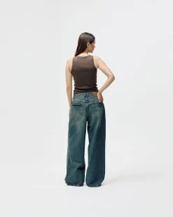 Loose Fit Jeans AW26, Women - Dark Blue Wash