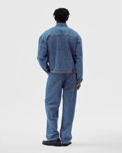 Loose Fit Jeans, Men - AW25 - Washed Blue