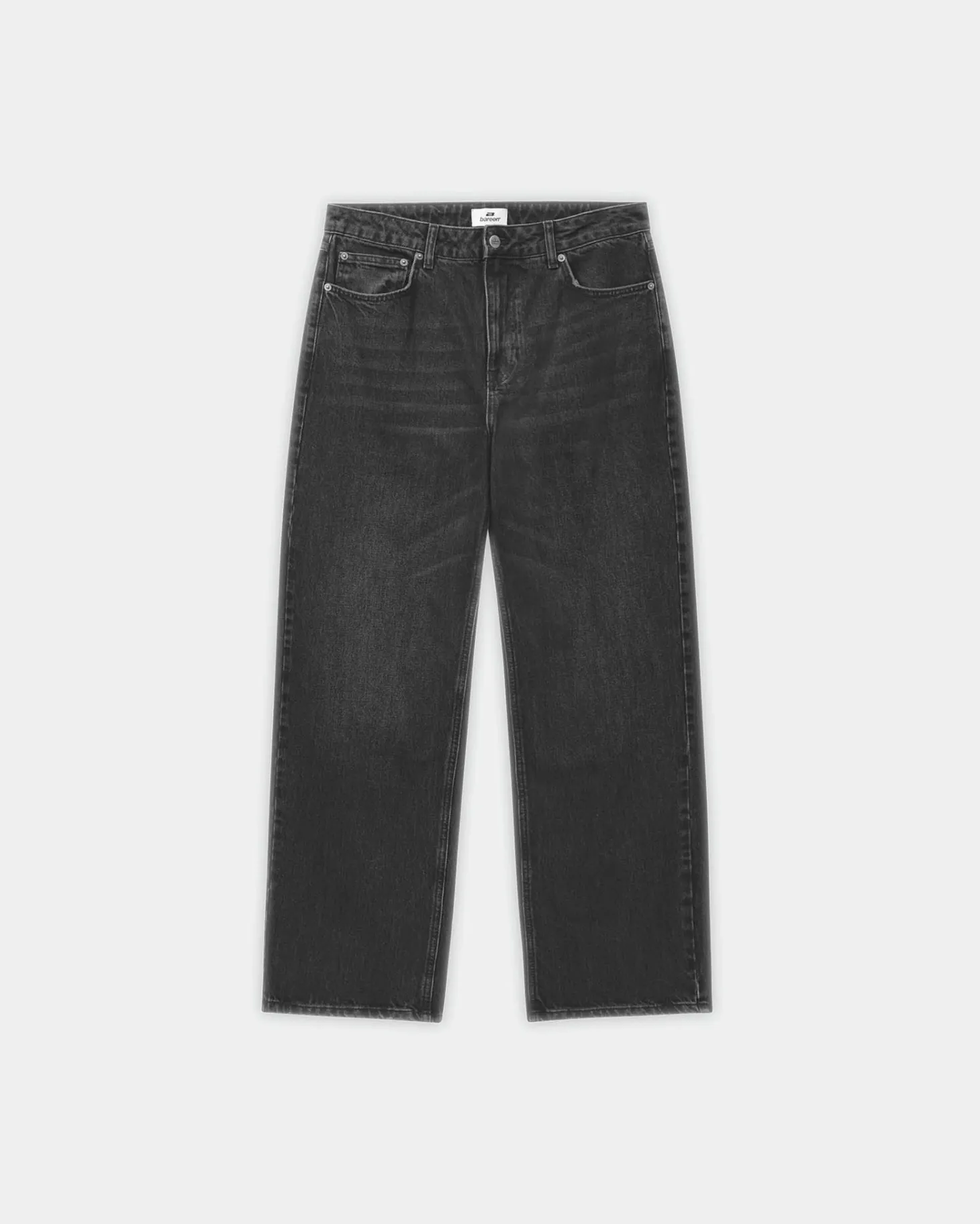 Loose Fit Jeans, Men - Black