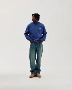 Loose Fit Jeans, Men - Faded Blue