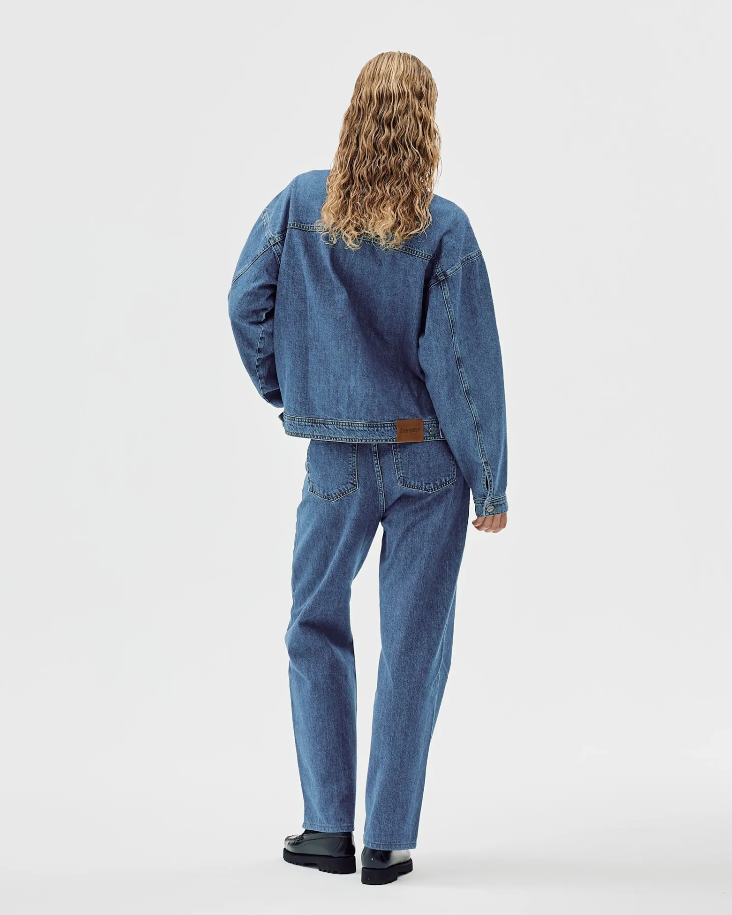 Loose Fit Jeans, Women - AW25 - Washed Blue