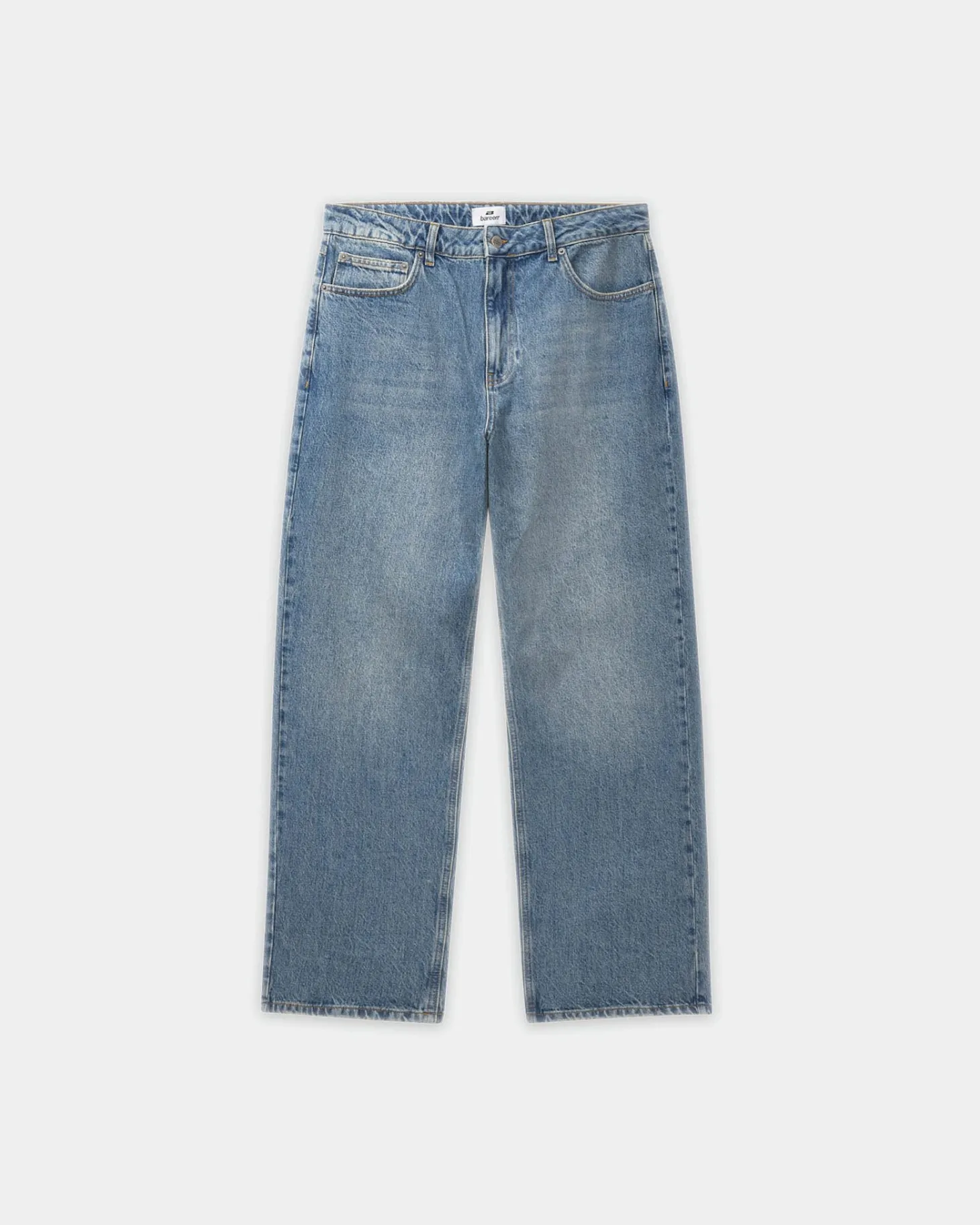 Loose Fit Jeans, Women - Faded Blue