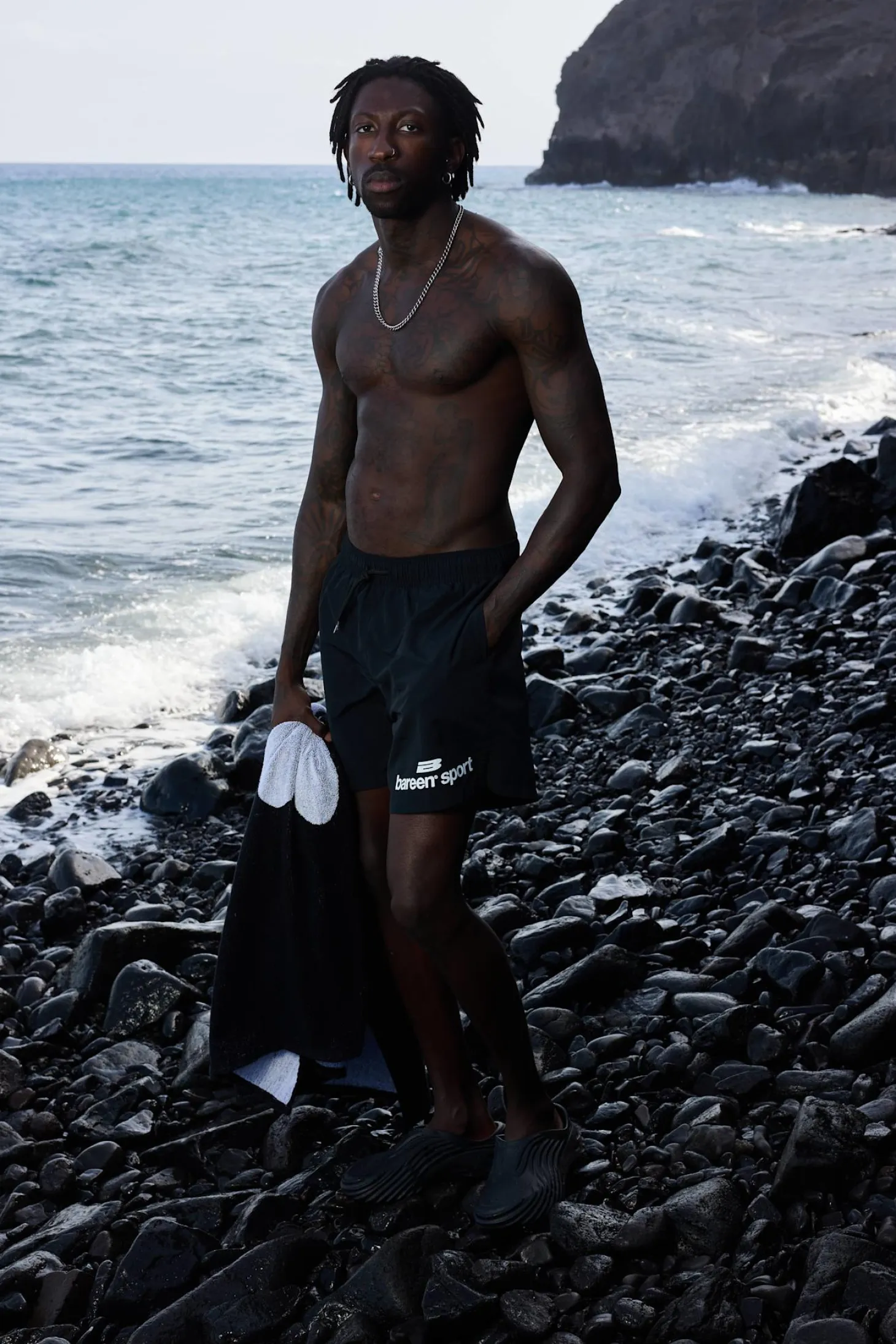 Men's Swim Shorts - Training Tour - Black