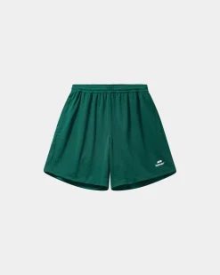 Mesh Shorts, Women - Deep Green