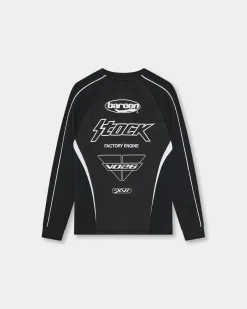 Moto Long Sleeve, Women - Black