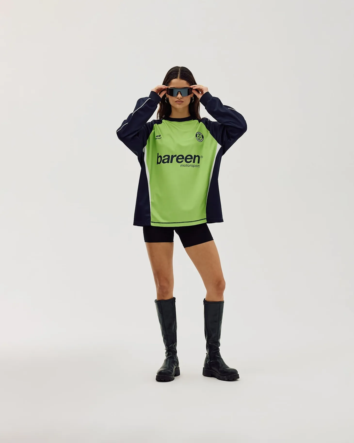 Moto Long Sleeve, Women - Lime