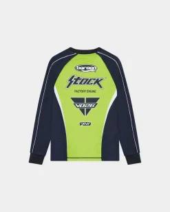 Moto Long Sleeve, Women - Lime
