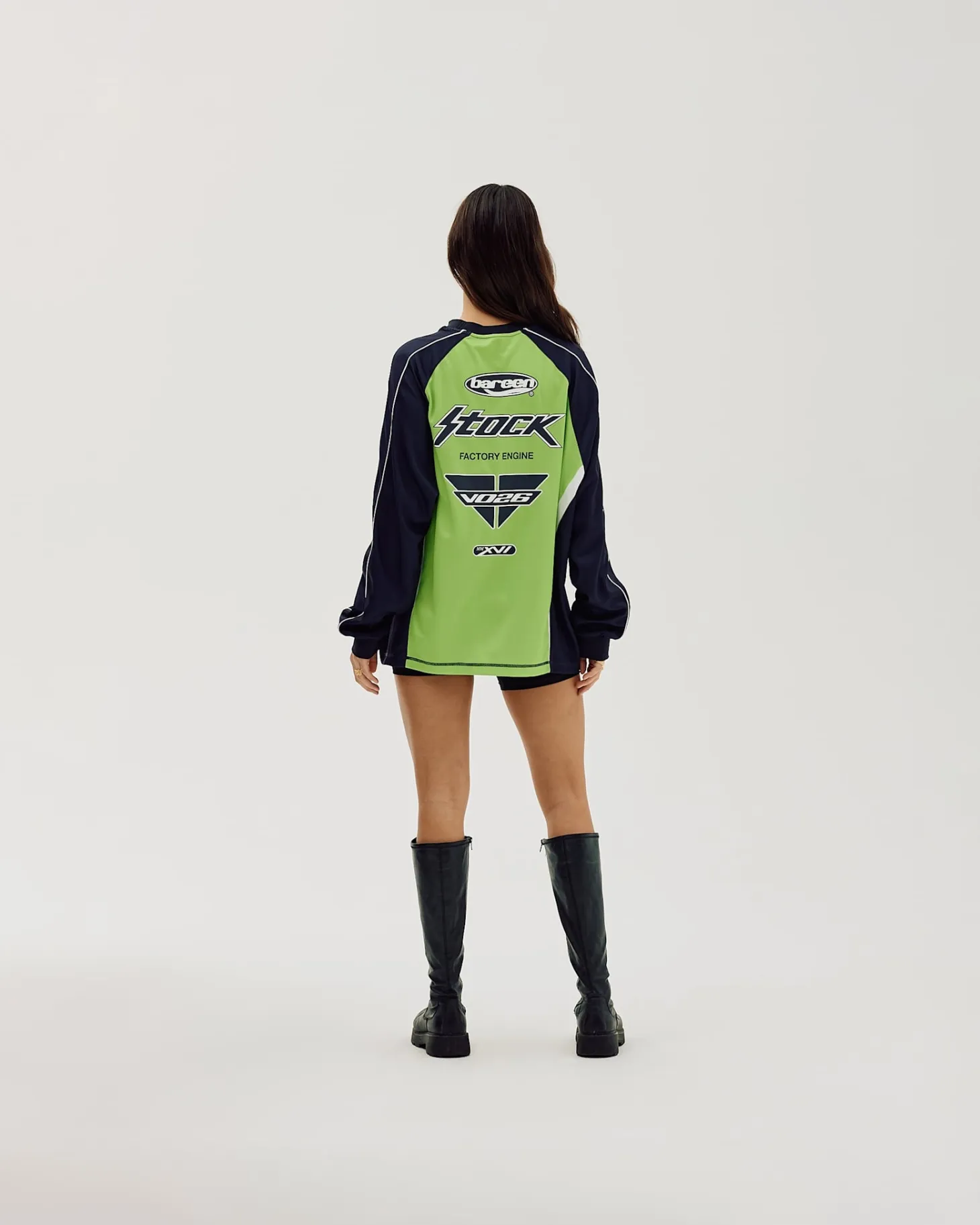 Moto Long Sleeve, Women - Lime