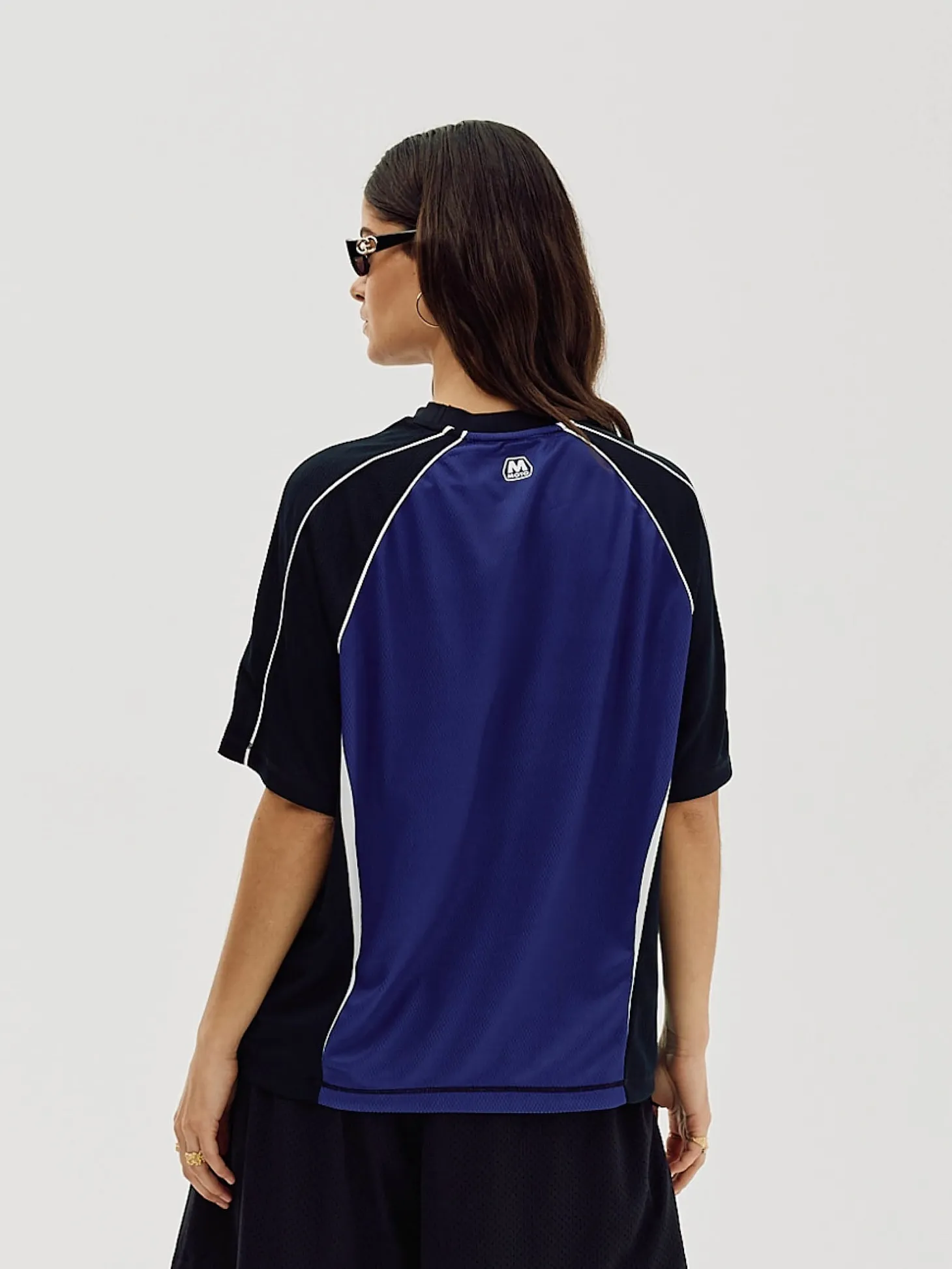 Moto T-shirt, Women - Cobalt Blue