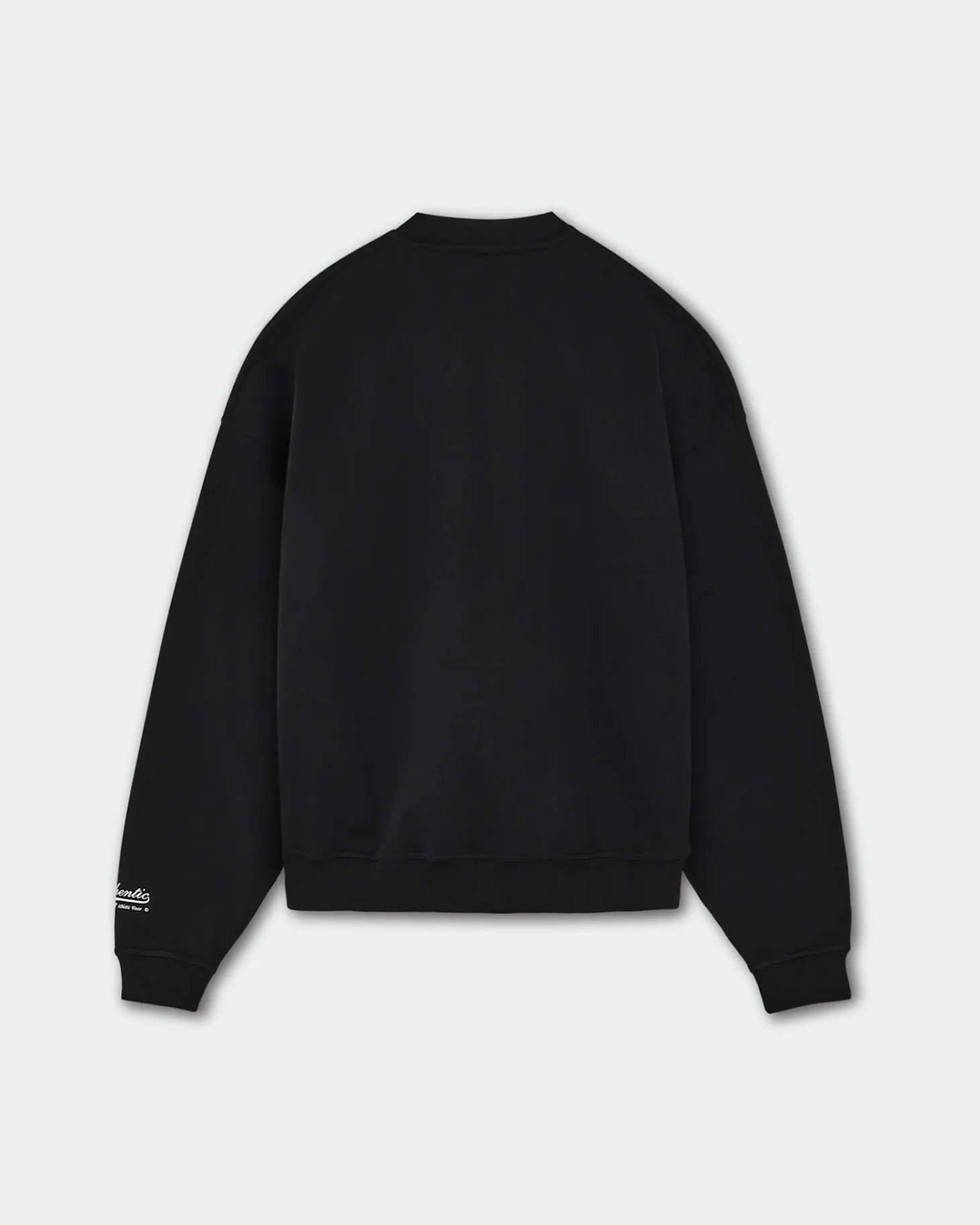 Oversize Crewneck, Men - AW25 - Black