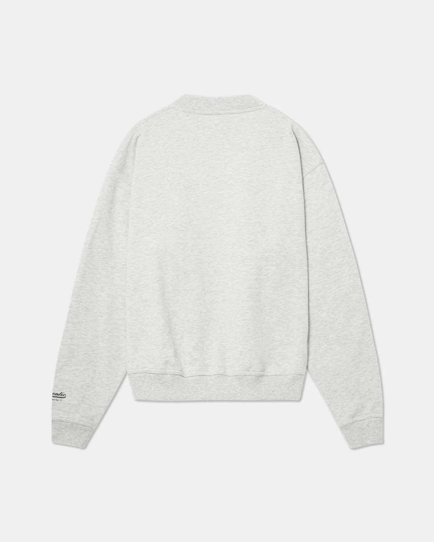 Oversize Crewneck, Men - AW25 - Cloudy Grey