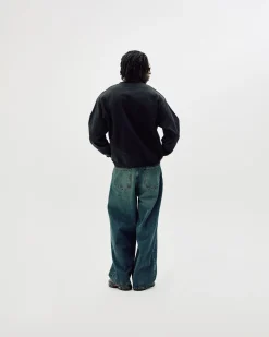 Oversize Crewneck, Men - Black