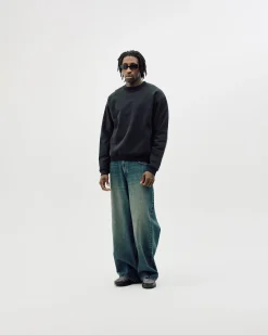 Oversize Crewneck, Men - Black