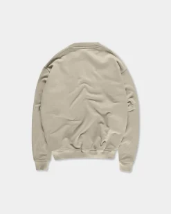 Oversize Crewneck, Men - Clay