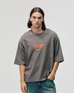 Oversized Box Fit, Men - World Tour - Washed Brown