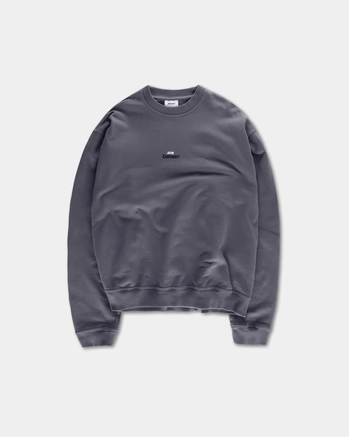 Oversized Crewneck, Men - Logo 3.0 - Dark Grey