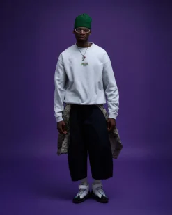 Oversized Crewneck - TMNT - Cloudy Grey