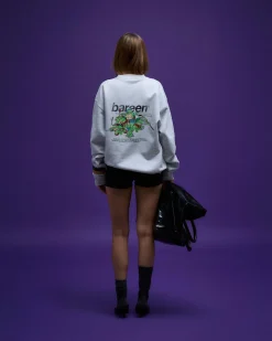 Oversized Crewneck - TMNT - Cloudy Grey